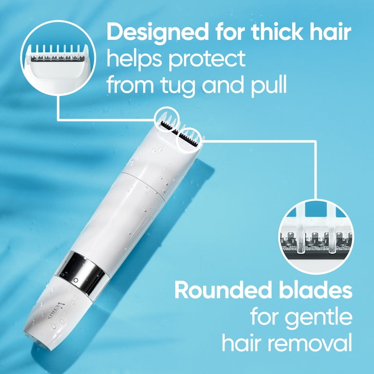 Venus, Female Electric Trimmer, Pubic Hair & Skin Gentle, Wet