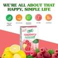 thumbnail image 4 of True Lemon Raspberry Lemonade Drink Mix Powder, No Artificial Sweeteners, 1.06 oz., 10 Count Box, 4 of 11