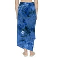 thumbnail image 5 of HAPPY BAY Women's Coverups Summer Wraps Pareos Beach Cover-Up Swim Cover Up Swimwear Sarong Beachwear Pareo for Women One Size Tie Dye, Blue, 5 of 6