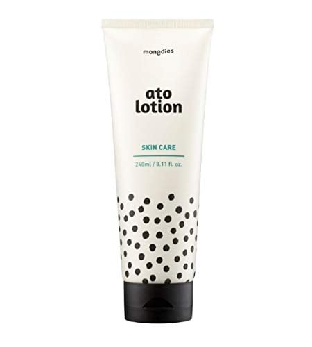 Mongdies Baby Ato Lotion-Moisturizing & Hydrating solutions for sensitive and delicate skin, Excellent grade in German Derma Test, All ingredients of EWG Green Level, Natural fragrance -240ml