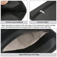 thumbnail image 5 of Unique Bargains Faraday Bag, 2Pcs RFID Signal Blocking Pouch 9 Inch PU Wallet Anti-Radiation Anti-Tracking Anti-Spying, Black, 5 of 5