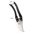 thumbnail image 3 of Ausyst Gardening Tools Garden Pruning Shears Stainless Steel Blades Handheld Pruners Premium Bypass Pruning Shears For Your Garden Clearance, 3 of 8