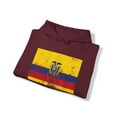 thumbnail image 4 of Ecuador Ecuadorian Pride Flag Hoodie, Gifts, Hooded Sweatshirt, 4 of 4