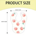 thumbnail image 3 of XKHAZA Baby Bibs Set Toddler Bibs with Crumb Catcher Pocket & Snap Button Waterproof Baby Feeding Bibs for 6-24 Months, 3 of 9