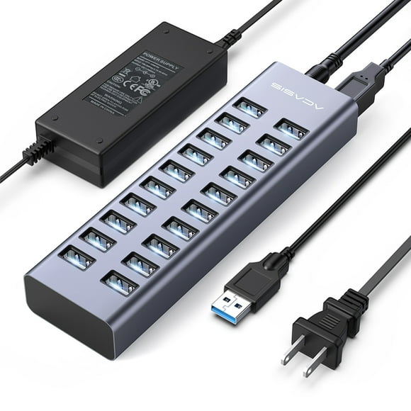 Acasis USB2.0 hub 20port hub with power extension HUB mobile phone charging plus data transmission