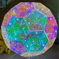 thumbnail image 2 of Yeacher Colorful Dreamy Copper Wire Illuminous Night Light Beside Lamp Ambient Lighting USB Operated Portable, 2 of 7