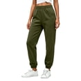 thumbnail image 5 of Jovrlynd Womens Sweatpants Elastic High Waisted Baggy Pull On Joggers Casual Workout Athletic Pants, S-3XL, 5 of 9