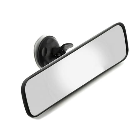 Universal Rear View Mirror - Interior Car Truck Mirror with Suction Cup - Size: 220*65mm