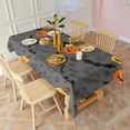 thumbnail image 5 of Halloween Pumpkins and Bats Rectangle Tablecloth 60"x102",Waterproof Polyester Rectangle Table Cloth, Wipeable Spillproof Polyester Tablecloth for Dining, Camping, Indoor and Outdoor, 5 of 6