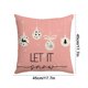 thumbnail image 3 of Fiudx Ofertas del día Fundas de almohada navideñas Fundas de almohada de invierno para dormitorio Fundas de almohada con estampados navideños Decoraciones navideñas Regalos navideños Fundas de almoha, 3 of 6