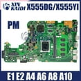 thumbnail image 1 of X555DG Motherboard Suitable for Asus X555 X555D X555YA X555YI Motherboard With E1 E2 A4 A6 A8 A9 A10 FX-8800P RAM 2G 4G 8GB A10-8700P GM 4GB, 1 of 5