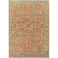 thumbnail image 2 of Mark&Day Washable Rugs, 6x9 Xeros Traditional Rust Area Rug, Beige Orange Carpet for Living Room, Bedroom or Kitchen (6'7" x 9', Machine Washable), 2 of 6