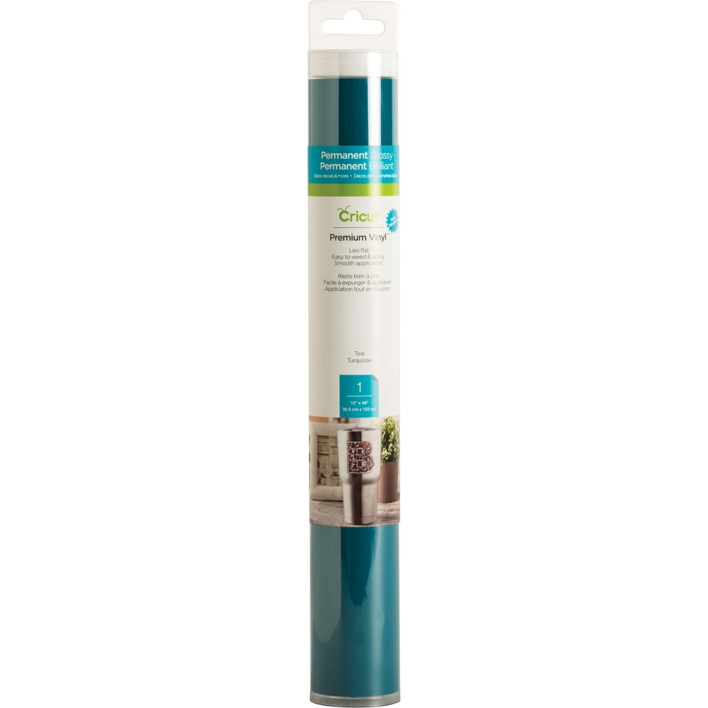 Cricut Basic Vinyl, Teal 12"x48"