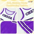thumbnail image 7 of SUOSDEY Girls Cheerleader Costume Outfit Set,Kids Sleeveless Cheerleading Uniform for Party Birthday Halloween, 7 of 7