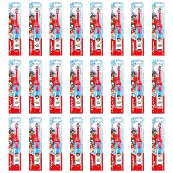 Pack of (24) Colgate Colgate Kids Battery Powered Toothbrush, Ryans World