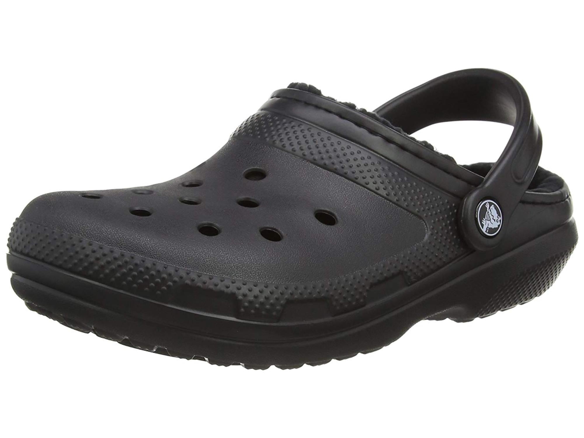 crocs with fur women's