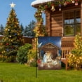 thumbnail image 4 of Elainilye Religious Christmas Garden Flag for Year Festival Party Courtyard Decoration Holiday Outdoor Home Display, 4 of 6