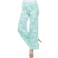 thumbnail image 2 of White Mark Women's Floral Paisley Palazzo Pants, 2 of 6
