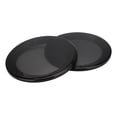 thumbnail image 2 of Cubierta protectora para altavoz de 4 pulgadas, decoración de altavoz (negro + negro), 2 uds., 2 of 8