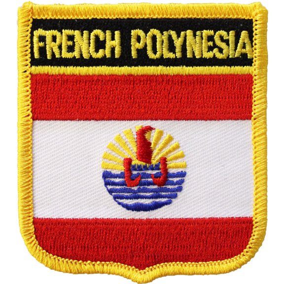 French Polynesia Shield Patch