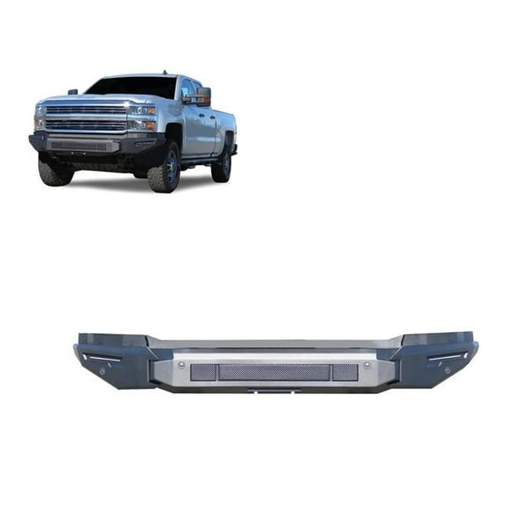 Black Horse Off Road AFBSI35BU Armour II Front Bumper for Chevy Silverado