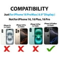thumbnail image 3 of WIRESTER Case with Card Holder, RFID Blocking Wallet Case Durable PU Leather Kickstand Slim Heavy Duty Shockproof Protective Case for Apple iPhone 16 Pro Max 6.9" 2024, Chicken Pattern, 3 of 7