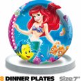 thumbnail image 4 of Ariel Princess Plates Birthday Party Supplies Decorations Tableware Disposable Dinnerware, 4 of 4