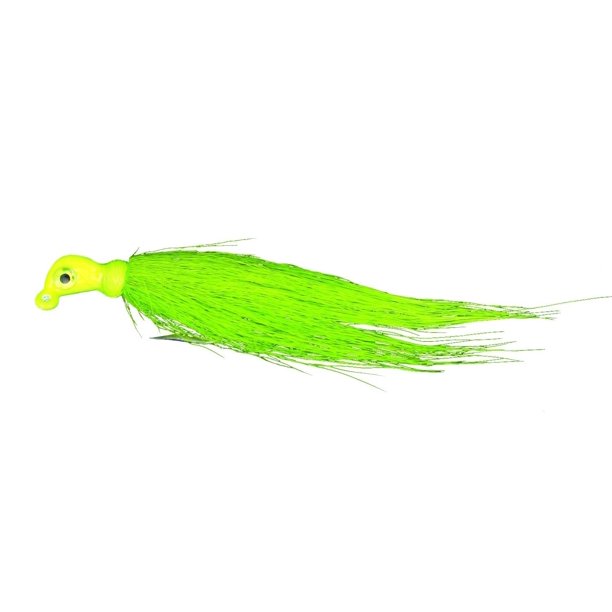 Calcutta CUJT021810F Bucktail Ultra Nylon Hair Jig with Mustad Hook