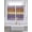 Purple, variant on Farmhouse Teal Blue Brown Bathroom Window Curtain, Vintage Wooden Striped Light Filtering Coffee Kitchen Curtains, Bedroom Living Room Curtains 2 Panel 84"x45"