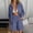Dark Blue, variant on MAIHAN Linen Shorts Outfits Women 2 Piece Set Summer Loose Fit Long Sleeve Shirt and Elastic Waist Shorts Women 2 Piece Outfits Sets Casual Casual Shorts Suits for Women 2026 Two Piece Outfit