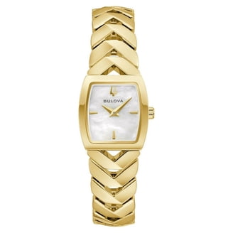 Bulova Diamond White Mother of Pearl Dial Ladies Watch  display picture 1