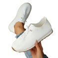 thumbnail image 6 of Willtoo Women’s Orthopedic Dress Shoes Knit Mesh Lace Up Walking Sneakers with Arch Support, Lightweight Breathable Low Top Casual Shoes, Fashion Comfort Daily Footwear, 6 of 6
