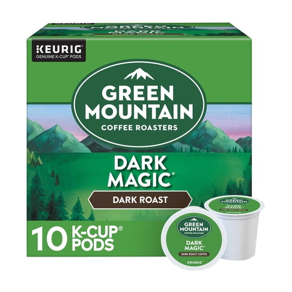 Green Mountain Coffee Roasters Dark Magic 10 Count, Packaging May Vary, 1 Ea, 2 Pack