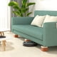 thumbnail image 3 of Elevadores de muebles silenciosos, amortiguadores, resistentes, para patas de sillas, accesorios de cama, protectores de suelo para sofá, silla, escritorio y cama. Cuadrado marrón, 3 of 8