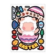 thumbnail image 1 of Panxico Event & Party Home Decor Easter Window Cling Stickers For Home Decoration Bunny Easter Eggs Decals For Windows F, 1 of 9