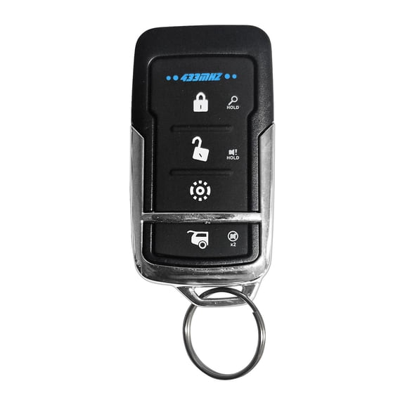 Excalibur 141107 4-Button Transmitter Remote Fob Replacement Car Key Fob