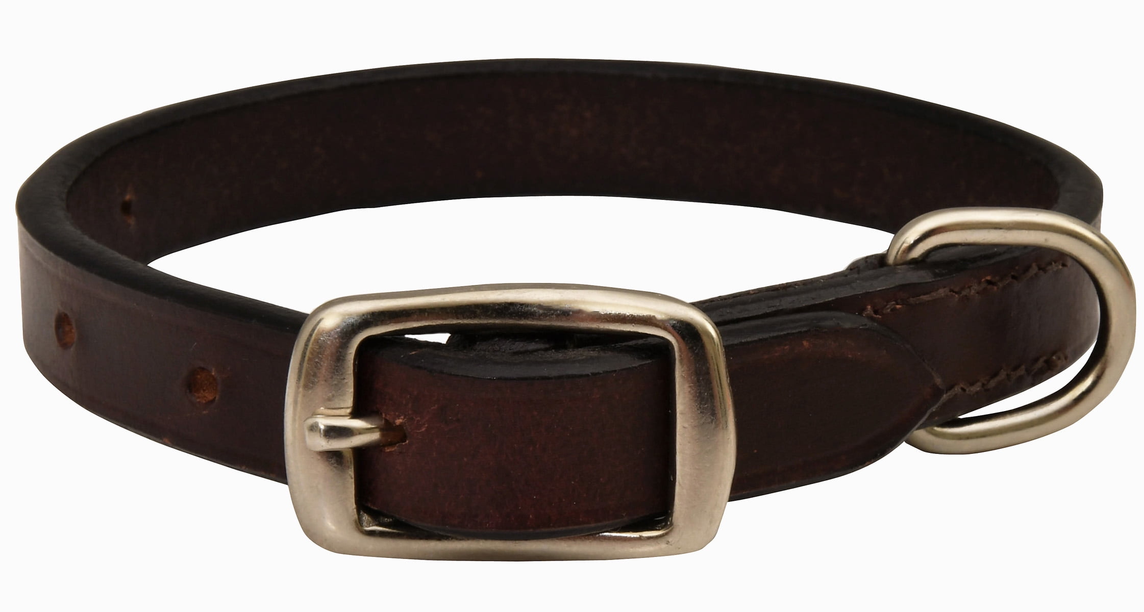 5/8" x 9" Jeffers Premium Flat Leather Dog Collar