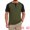 Olive Green, variant on DARING DIVA Men's Henley Button Down Color Block Short Sleeve T-Shirt S Orange
