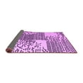 thumbnail image 2 of Ahgly Company Indoor Rectangle Abstract Purple Modern Area Rugs, 2' x 5', 2 of 4