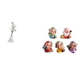 thumbnail image 1 of Escultura de arte moderno de bailarina de riqueza elegante, figura creativa de resina para dormitorio, oficina, chimenea, entrada y decoración festiva, 1 of 8