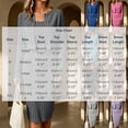 thumbnail image 3 of Warop Womens Cardigan and Dress Set, Button Long Sleeve Open Front Top with Crew Neck Slim Fitted Midi Dress, Casual Daily Wear Outfit, 3 of 7