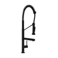 thumbnail image 2 of Nouvet Single Handle, Pull-Down Kitchen Faucet with Pot Filler in Matte Black, 2 of 11