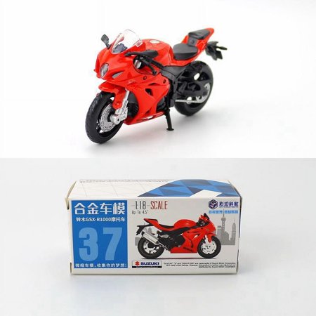 Caipo 1:18 Suzuki GSX-R1000 Alloy&Plastic Motorcycle For Boy Toy Collection Friend Children Gift