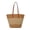 colorC, variant on Btidfty Women Straw Boho Shoulder Handbags Color Blocking Summer Beach Bag Large Capacity Rattan Bucket Purse for Travel Shopping Work Daily Use (Style 4)