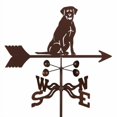thumbnail image 2 of EZ Vane EZ1413-RF Sitting Lab Dog Weathervane with Roof Mount, 2 of 4