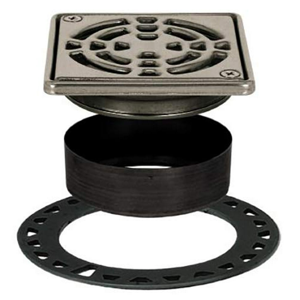 Schluter KerdiDrain Grate Kit, 4" Stainless Steel