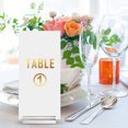 thumbnail image 2 of Masteelf 8pcs Transparent Card Display Stands Multipurpose Acrylic Stands Desktop Cards Holders, 2 of 8