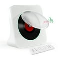 thumbnail image 1 of Bluetooth CD Player with Screen, USB and Aux Port, FM, Compact Audio Boombox Music Player, 1 of 3