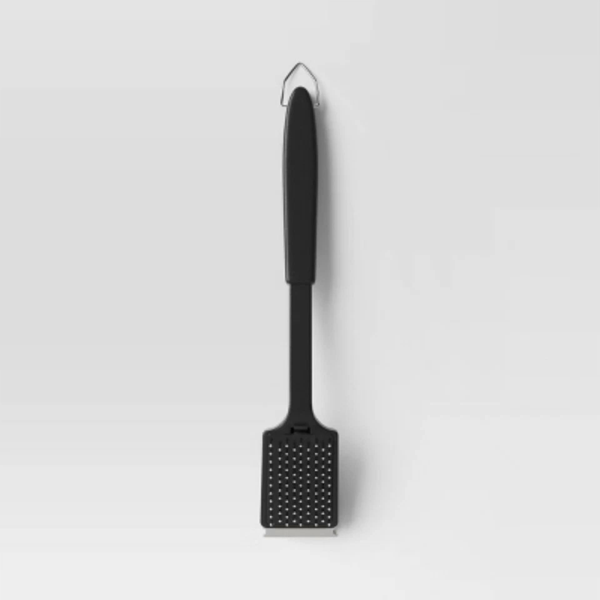 Room Essentials™ 2Pc Black Grill Brush - Stainless Steel Bristles