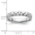 thumbnail image 7 of Sterling Silver Rhodium Ring, 7 of 7